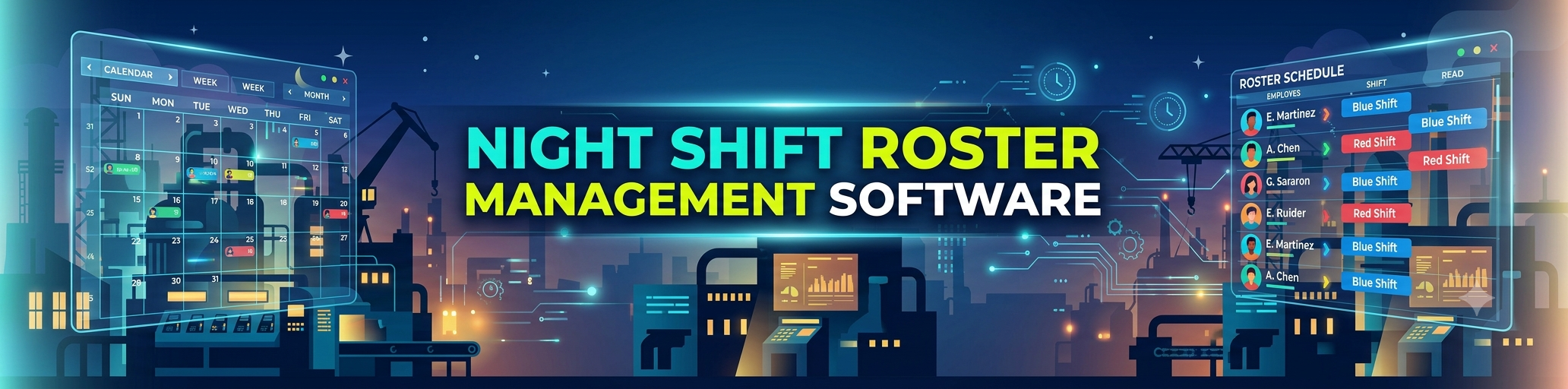 night shift roster management software